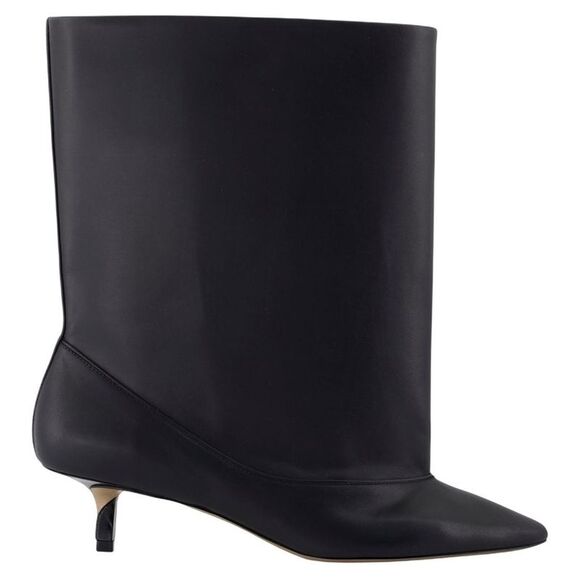 Tourni Ankle Boots - Jacquemus - Leather - Black - Picture 1 of 2